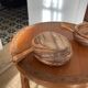 Duo de raviers en bois - coupelle vintage