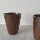 4 sandstone glasses