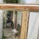 Vintage glazed Parisian wardrobe