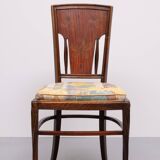 Art Nouveau side chair Louis Majorelle anno 1900