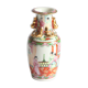 Famille rose medallion porcelain vase, early 20th century.