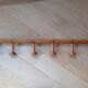 Old bamboo imitation portemanteau 6 patères