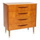 Commode scandinave en teck, Suède années 60