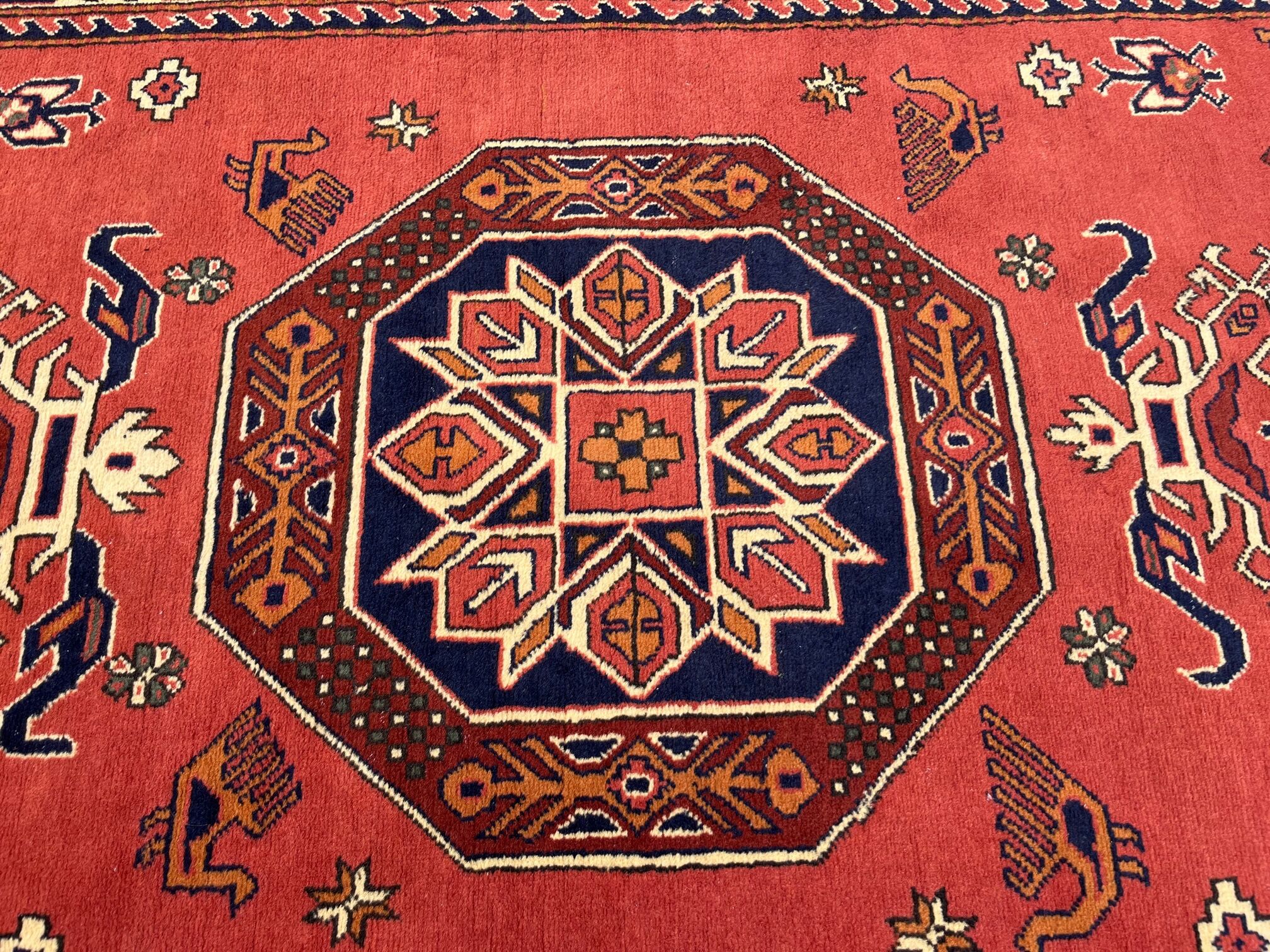 Tapis vintage en pur laine