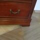 Commode 4 tiroirs – Teinte merisier – Imitation Style Empire – Années 80