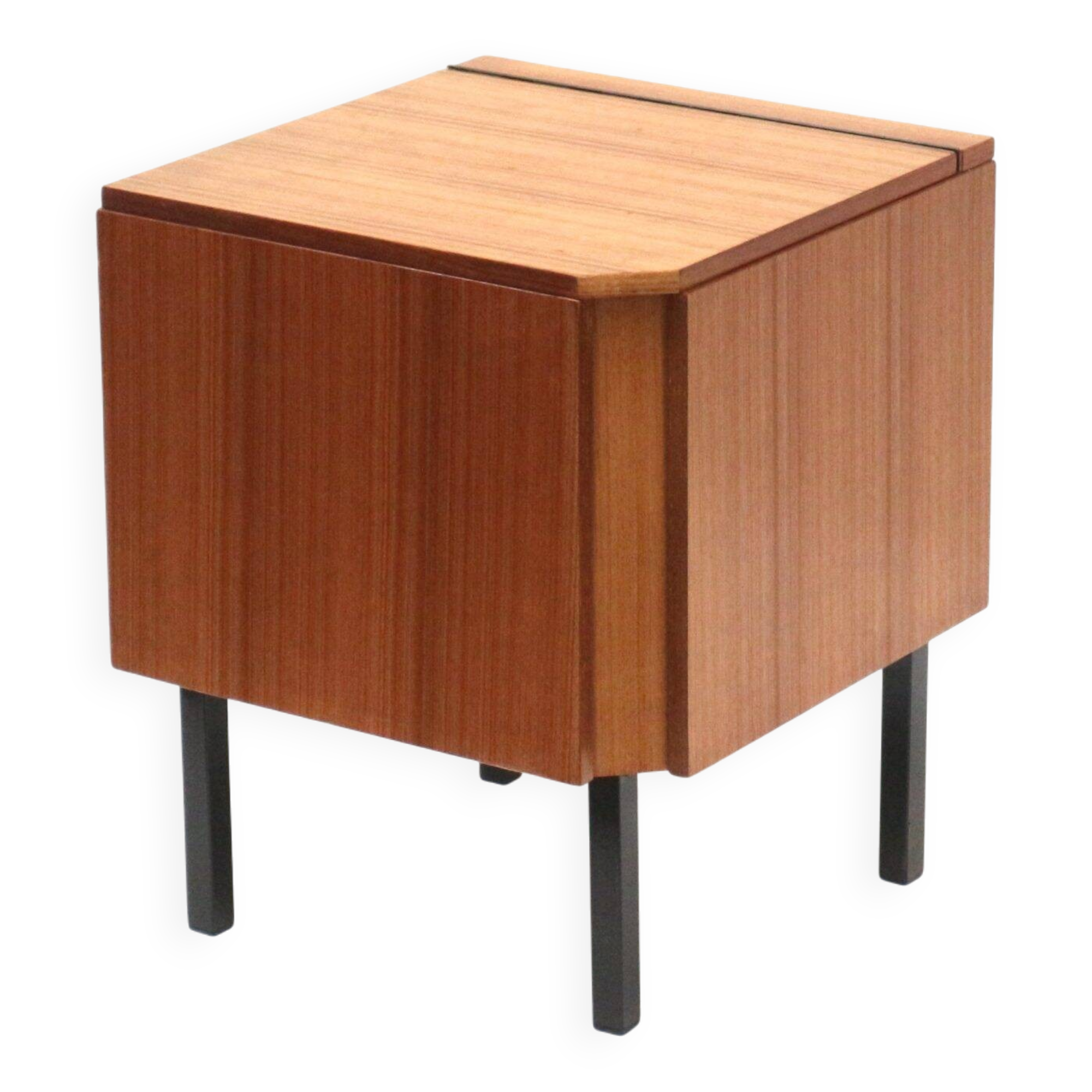 Vintage cabinet with flap, made in the 1960s