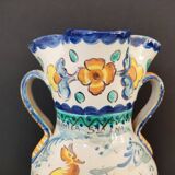 Vase with two ceramic handles Sante Ana Spain