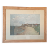 Old painting by Alphonse Léon Quizet.