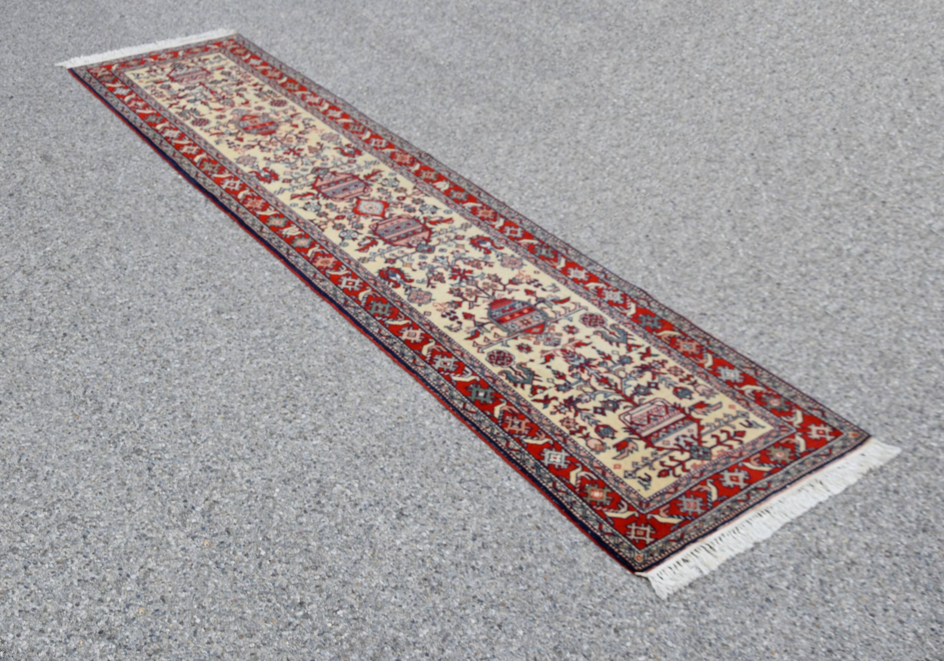 Tapis d'Orient Caucase Kazak Urss : 0.80 X 3.50 Mètres