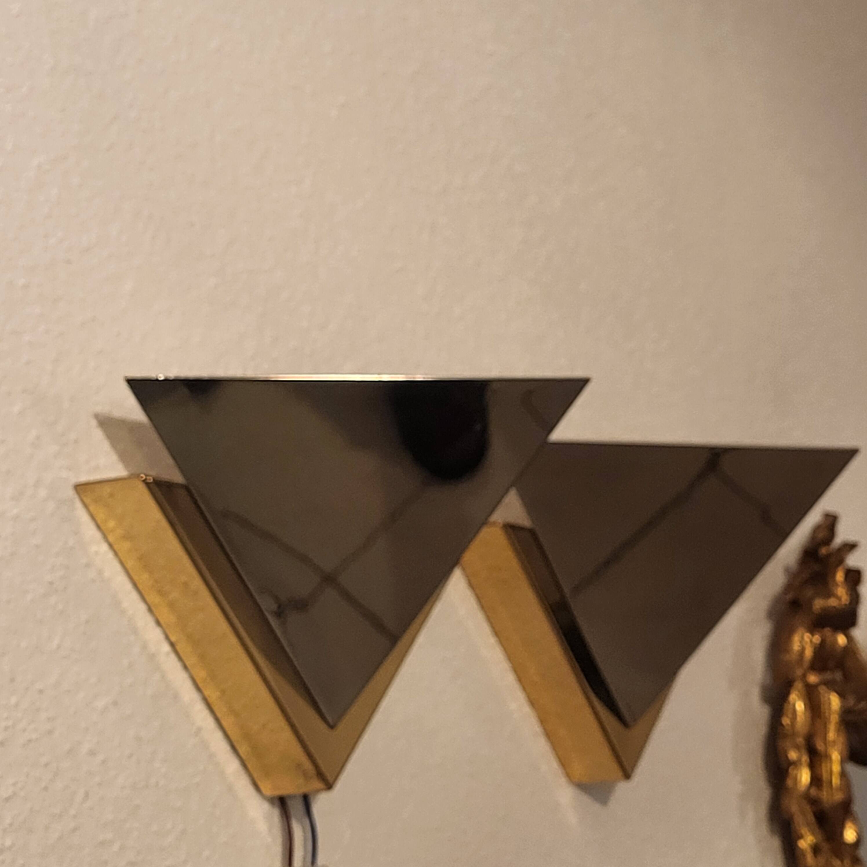 Paire d'appliques JT Kalmar, Autriche 1960-1970