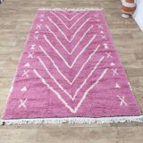 Handmade wool Berber rug 257x150 cm