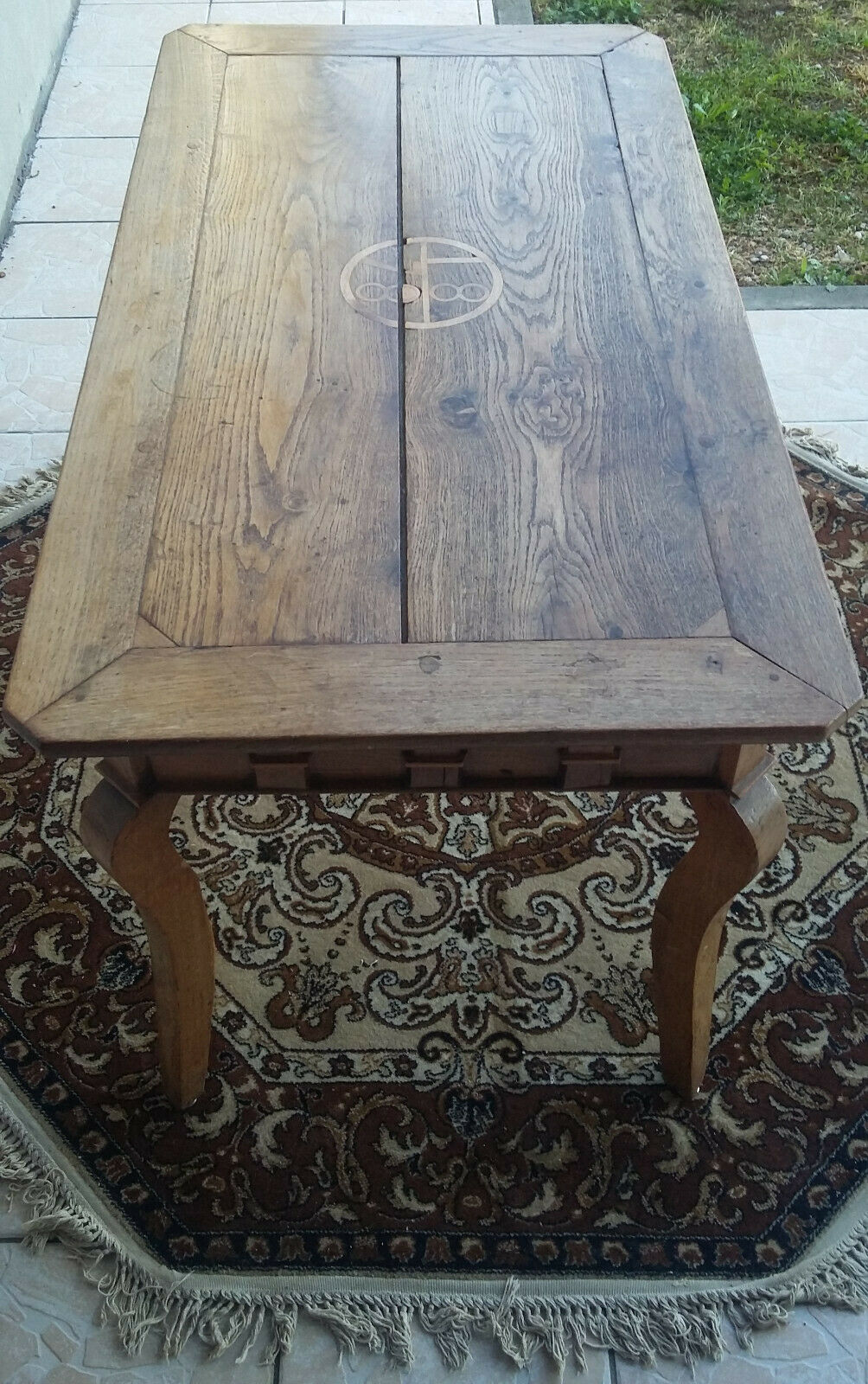 Louis XV oak table 1878