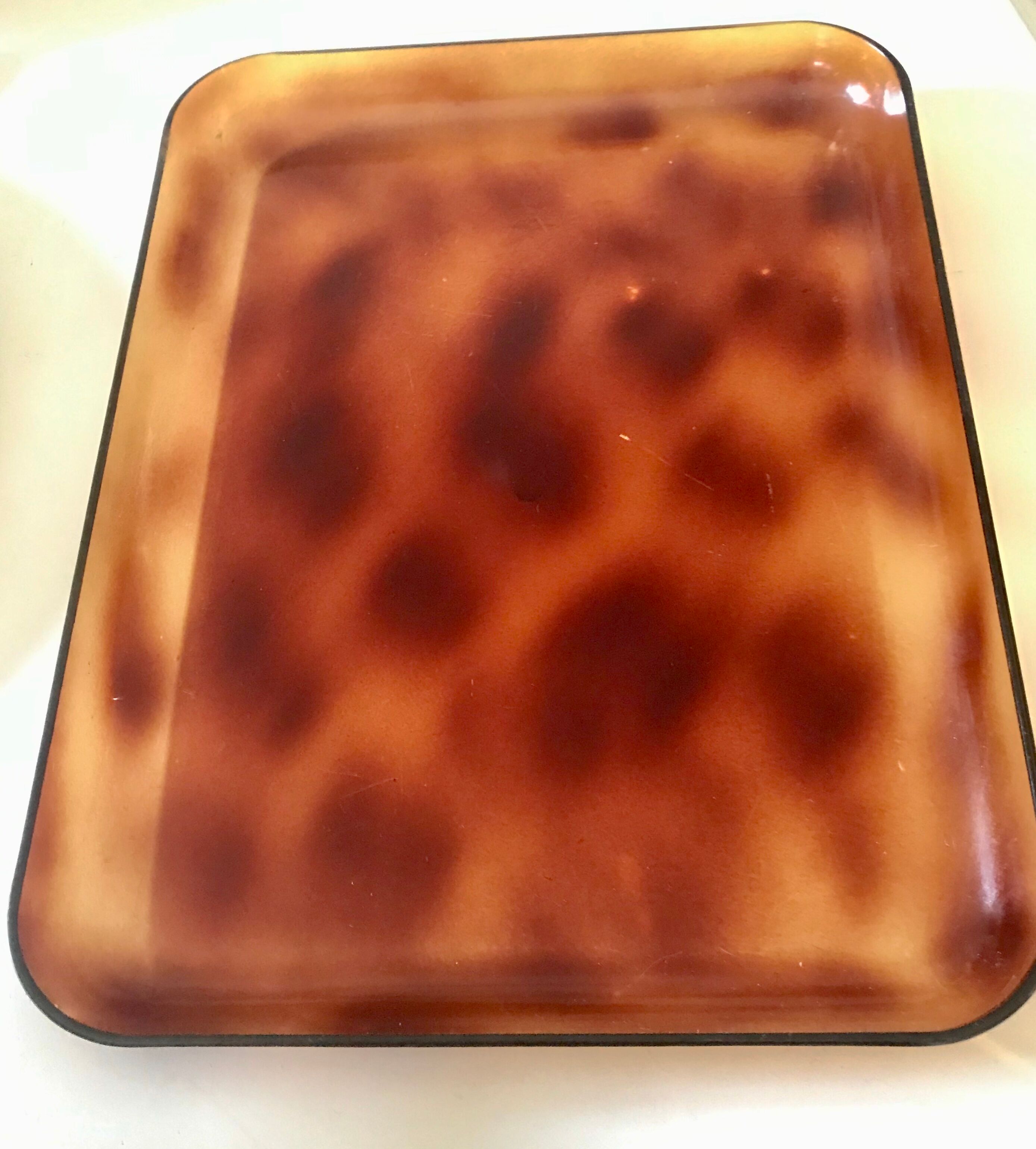 Vintage plexiglas tray