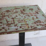 Art Deco metal bistro table