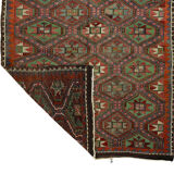 Anatolian handmade kilim rug 330 cm x 172 cm