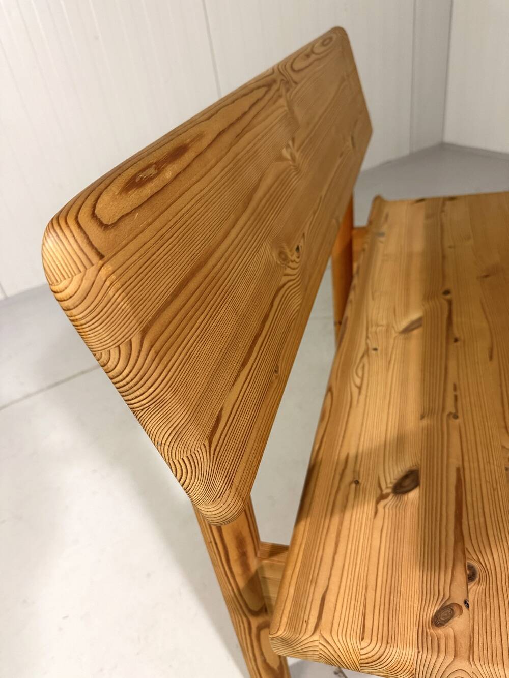 Korup Design solid pine benches with storage space Denmark