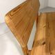 Korup Design solid pine benches with storage space Denmark