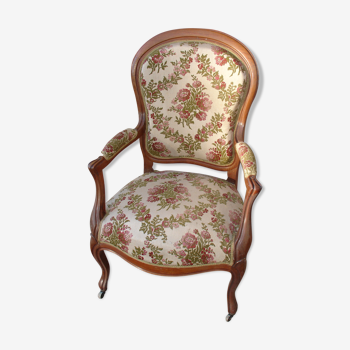 Fauteuil en acajou vers 1840