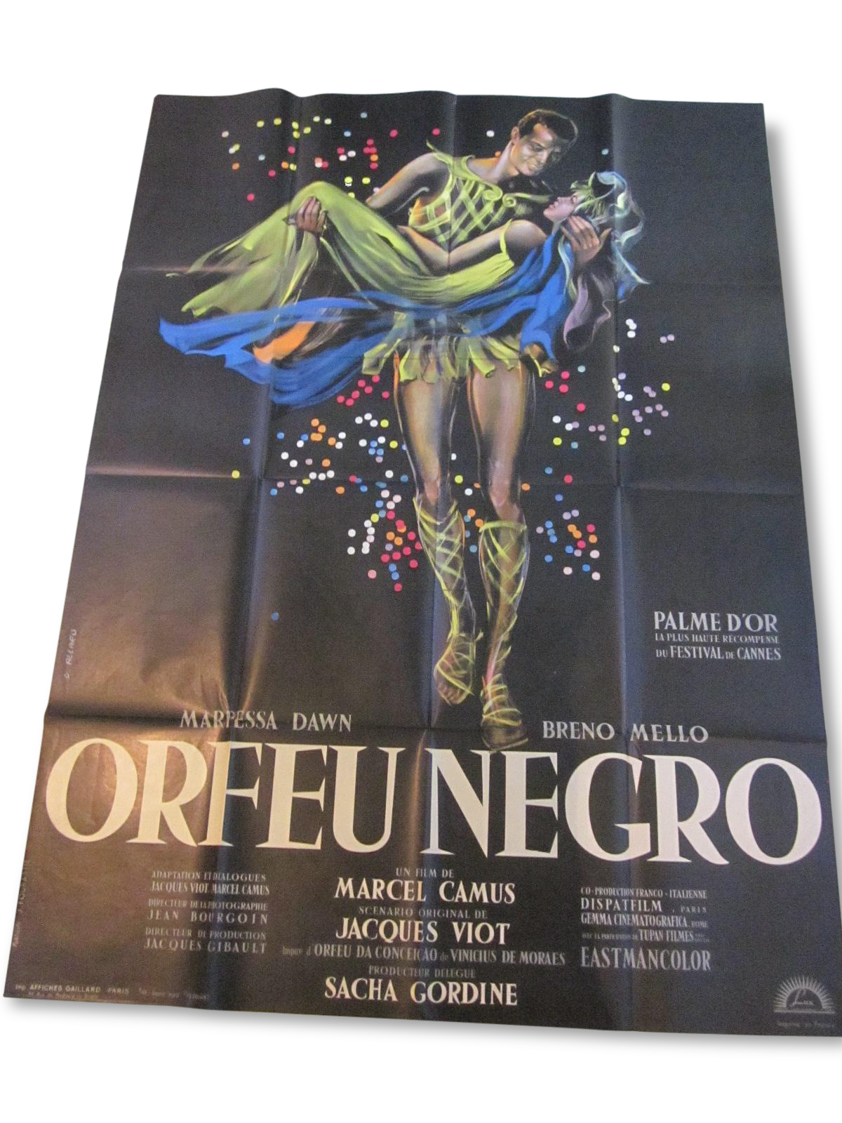 Poster Orfeu Negro.