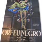 Poster Orfeu Negro.