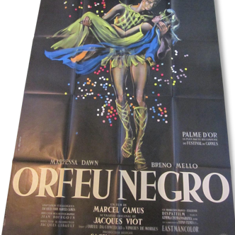 Poster Orfeu Negro.