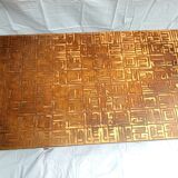 Brutalist Copper Coffee Table by Heinz Lilienthal, 1960s