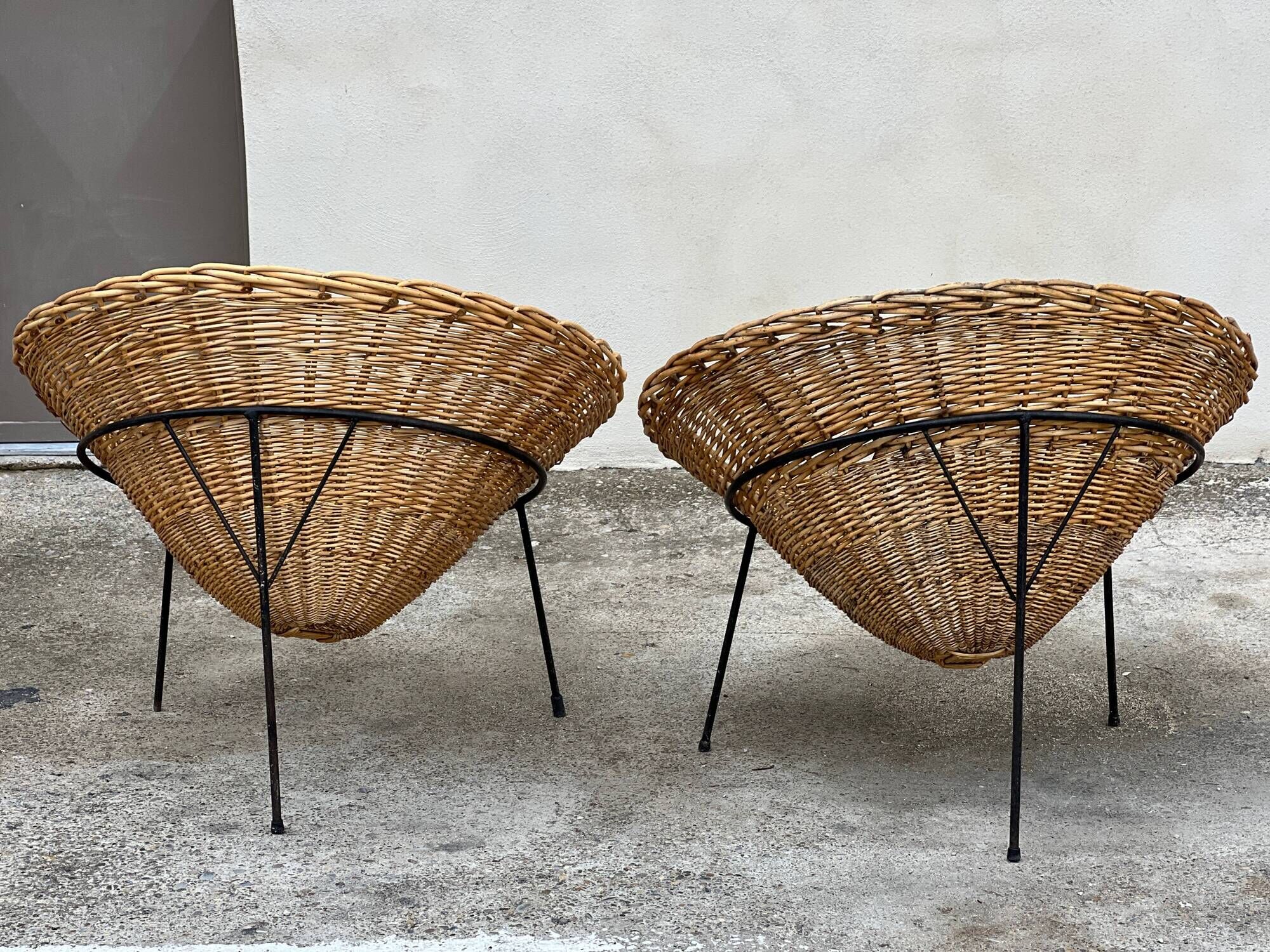 Paire de fauteuils édition originale C8 par Terence Coran pour 1954