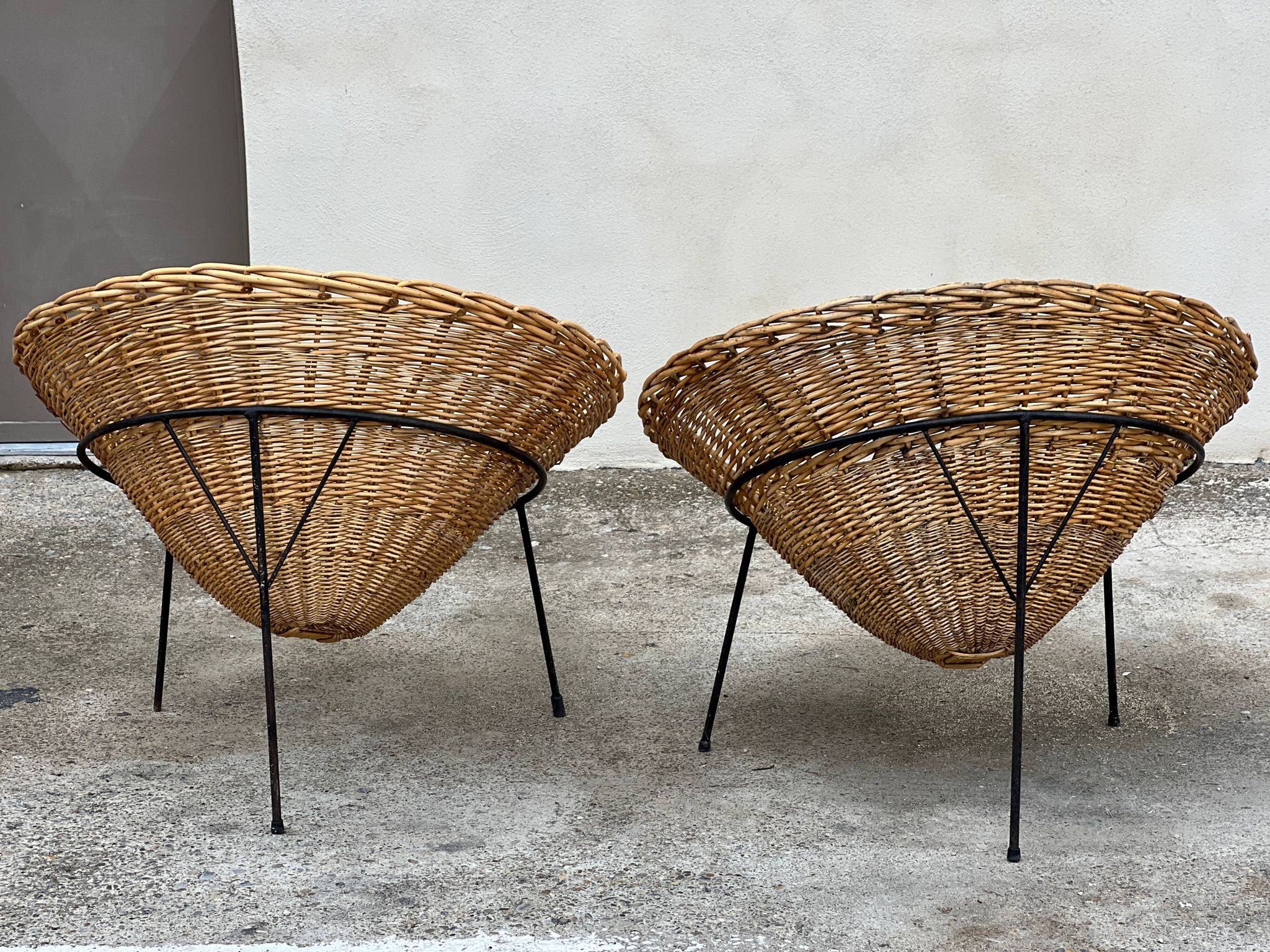 Pair of original edition C8 armchairs by Terence Coran for 1954.