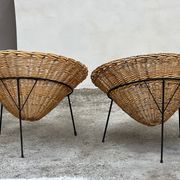 Pair of original edition C8 armchairs by Terence Coran for 1954.