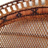 Armchair Emmanuelle rattan Kok House 1970