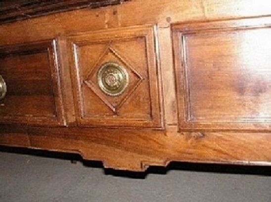 Secretary with a slope of Louis XVI period, authentic