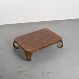 Mitzukaeshi table attributed to Isamu Kenmochi, Tendo Mokko Japan 1969