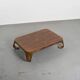 Mitzukaeshi table attributed to Isamu Kenmochi, Tendo Mokko Japan 1969