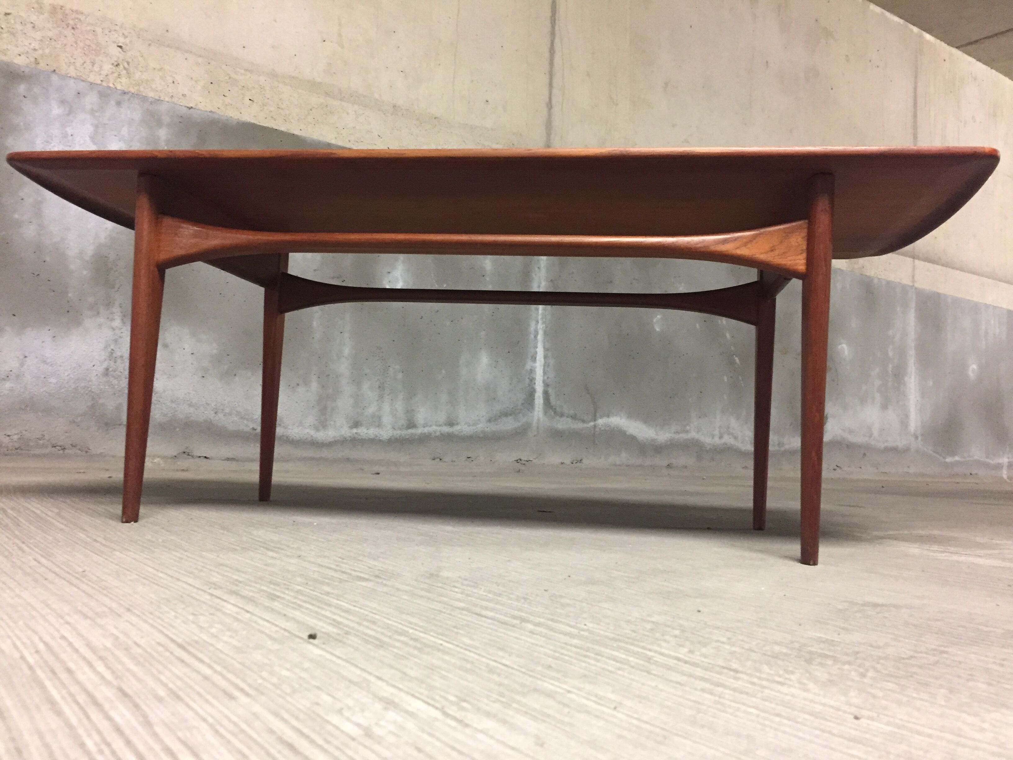 Scandinavian teak coffee table Kindt-Larsen - 1950 s