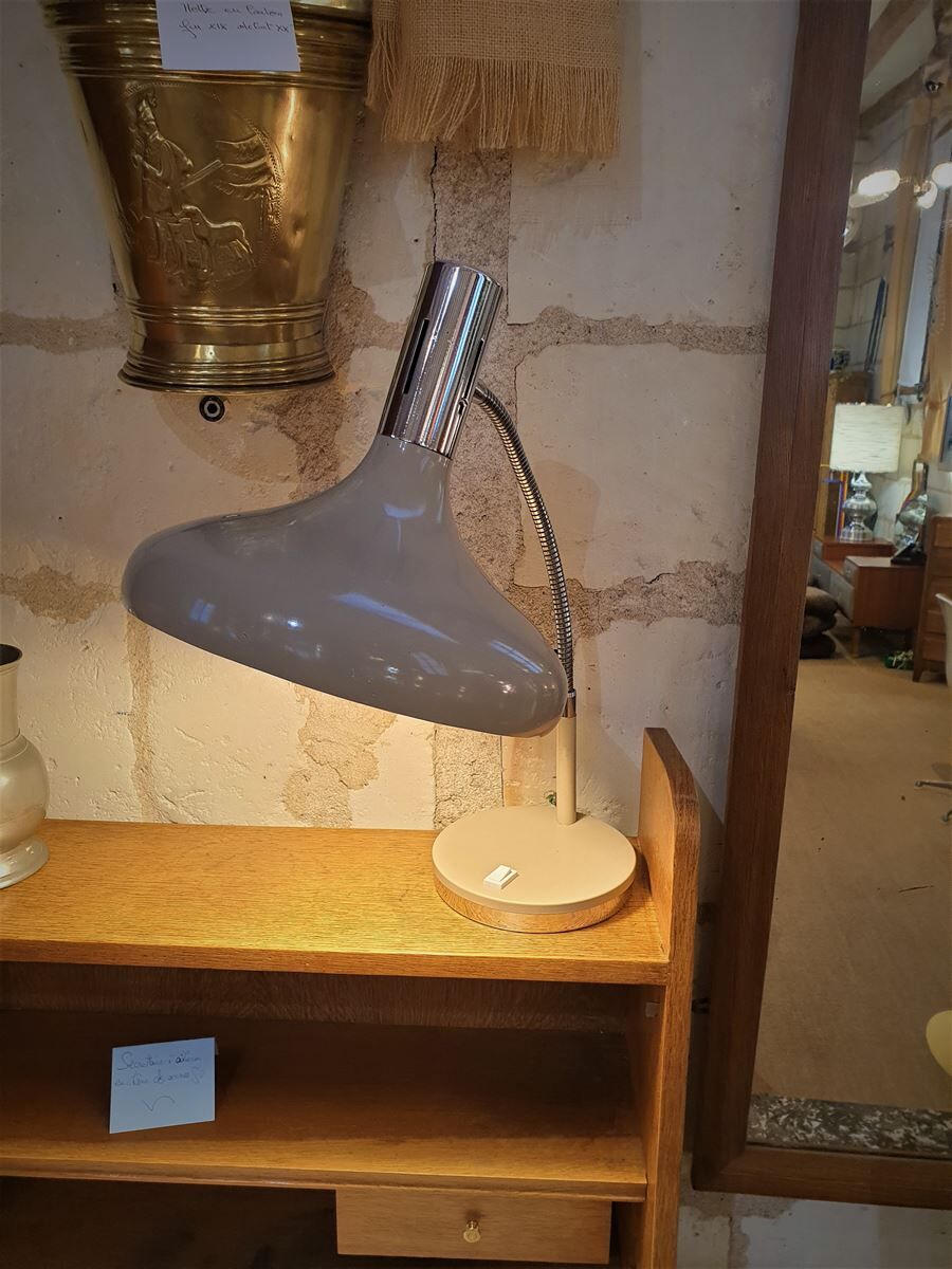 Lampe de bureau space age vintage