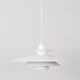 Danish vintage pendant lamp Donau by Kurt Wiborg, Jeka, 1980s