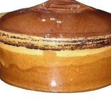 Vintage terracotta terrine with lid