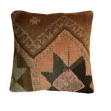Housse de coussin en Kilim turc vintage 40x40cm