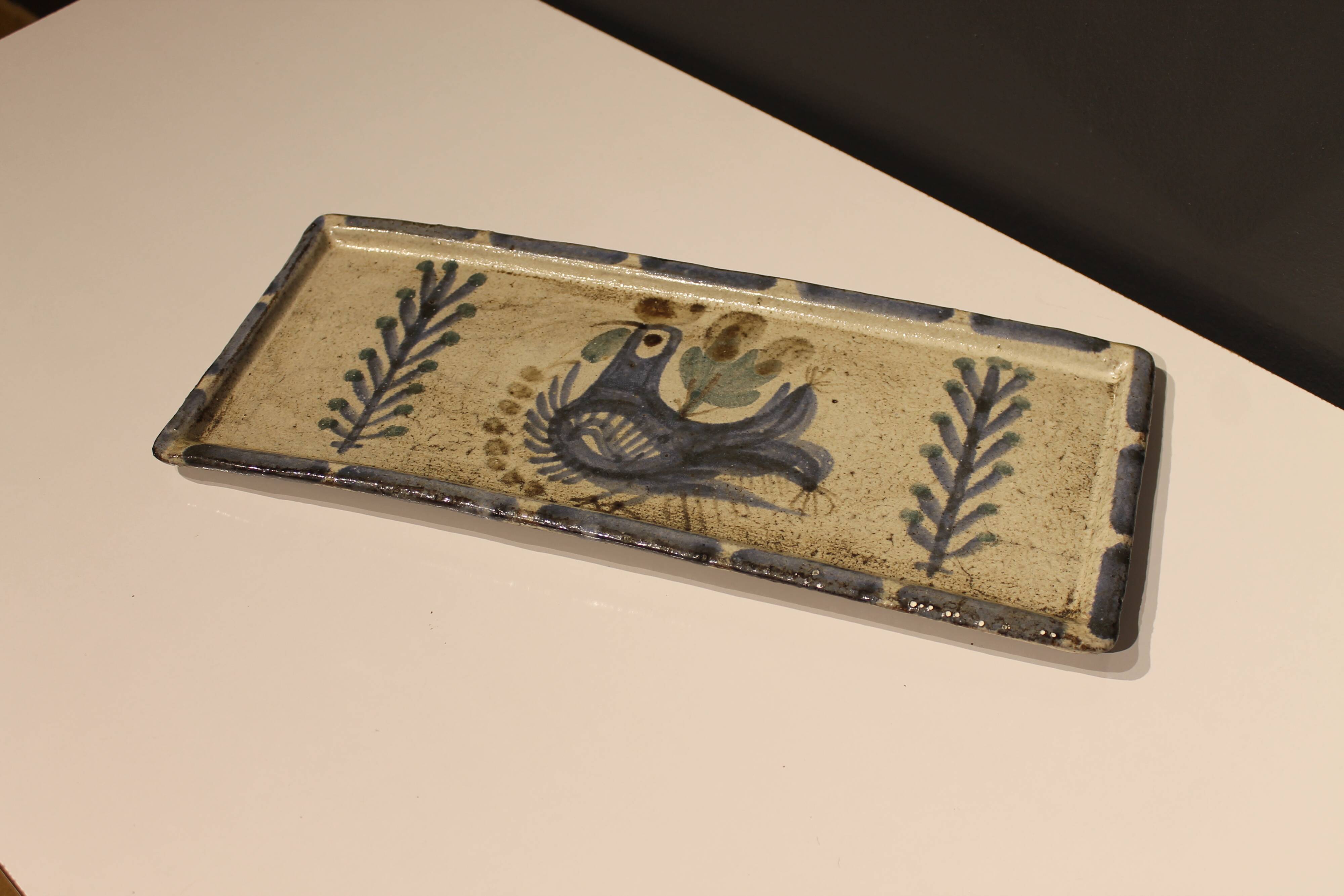 Large Gustave Reynaud dish