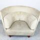 Fauteuil vintage à dossier haut par Ligne Roset, années 1990.