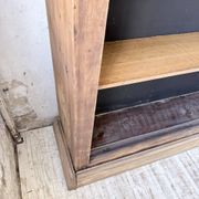 XXL industrial sideboard with glass doors