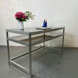 Bureau en Aluminium et Verre
