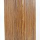 Pedestal console in pencil reed in the style of Vivai del Sud - 1970s