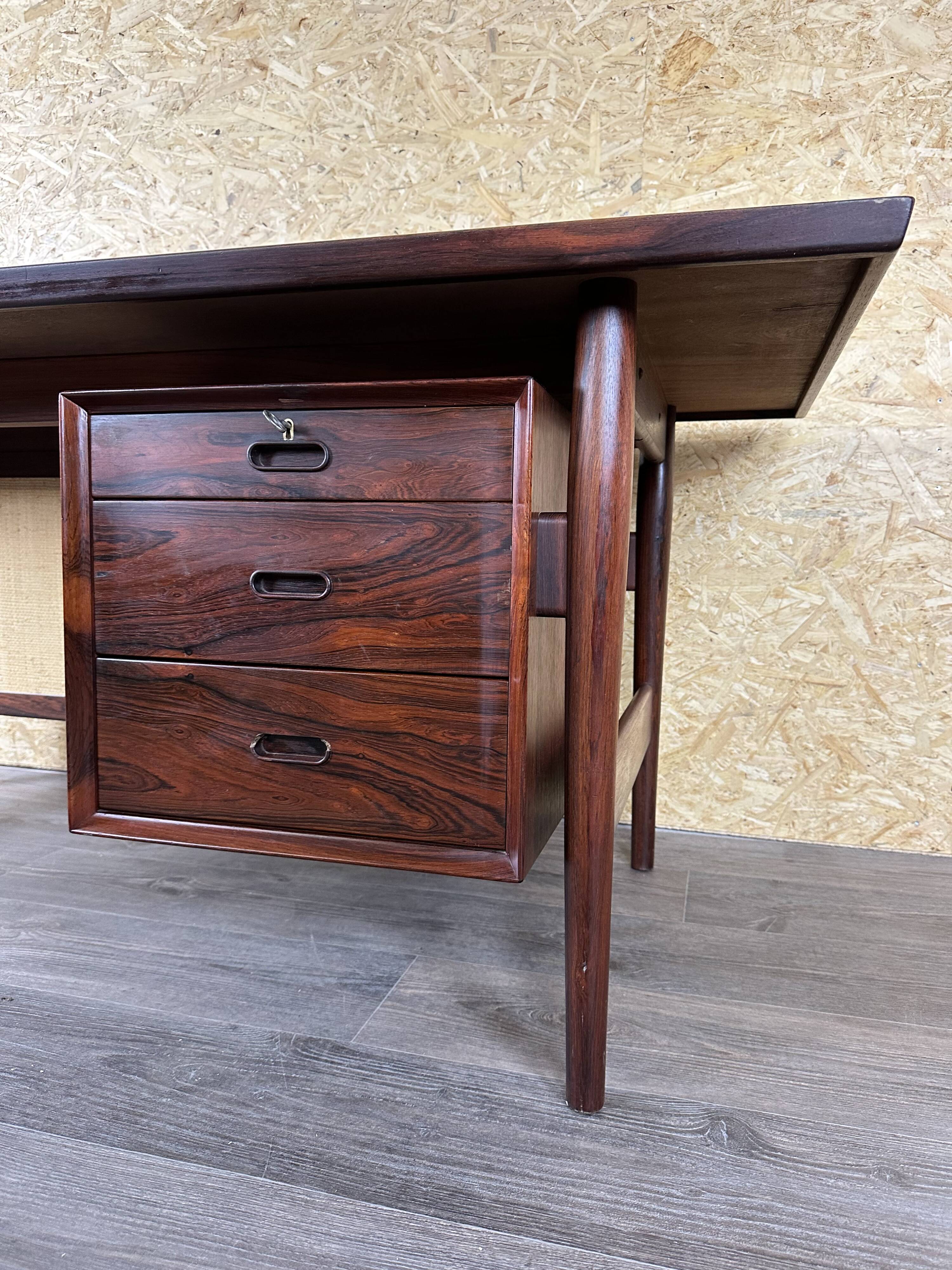 1960s 1970s Rio Rosewood Desk by Arne Vodder for Sibast Furniture