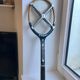 Vintage wooden racket and tensioner "vicort" 70s