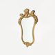 20th Century Belgian Baroque Mirror in Gilded Wood, 1950s