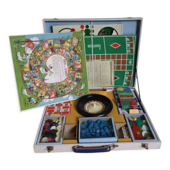 Briefcase 7 board games ARVA 60s