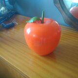 Vintage orange ice bucket - 70s