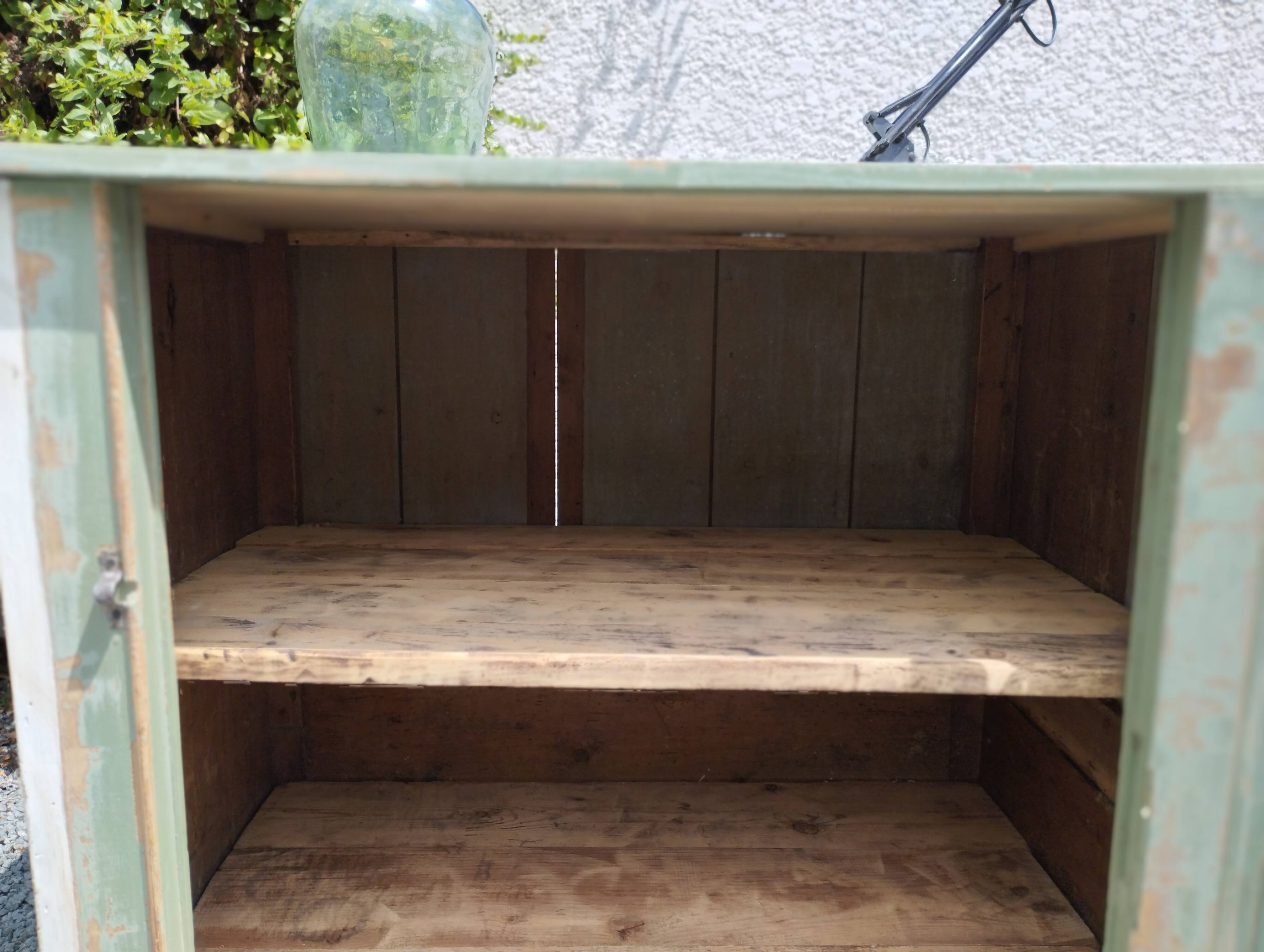 Large vintage olive green jam maker