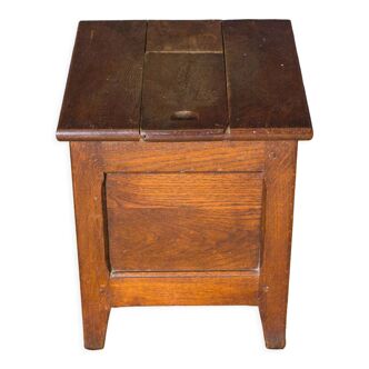 Pitchpin cabinet salt box with hatch 1900